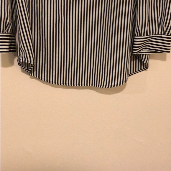 Cynthia Steffe striped popover top - Picture 3 of 5